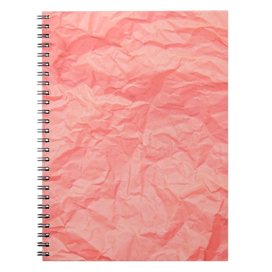 Nahe, rosa Falte mit Papier p Notizblock (Vorderseite)