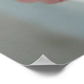 Nahe rosa Narben Poster (Ecke)