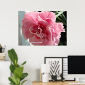 Nahe rosa Narben Poster (Heimbüro)