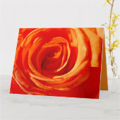 Nahe Rose Karte (Gelbe Blume)