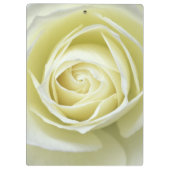 Nahe Rosendetails Klemmbrett (Rückseite)