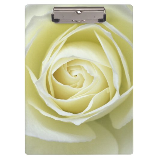 Nahe Rosendetails Klemmbrett (Vorderseite)