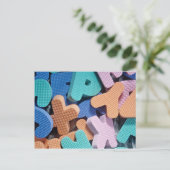 Nahe Schaumbriefe für Kinder Postkarte (Stehend Vorderseite)