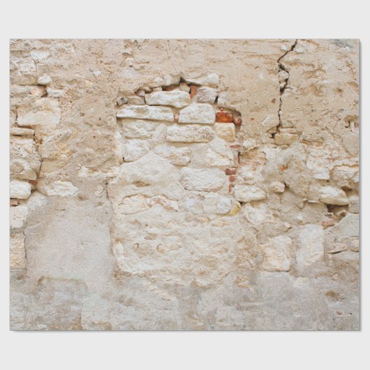 Nahe Struktur aus alten Steinmauern, antike Geschenkpapier (Flach)