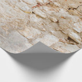 Nahe Struktur aus alten Steinmauern, antike Geschenkpapier (Ecke)