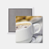 Nahe Tasse Kaffee Magnet (Vorderseite/Rückseite)