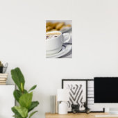 Nahe Tasse Kaffee Poster (Heimbüro)