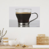 Nahe Tasse Kaffee Poster (Küche)