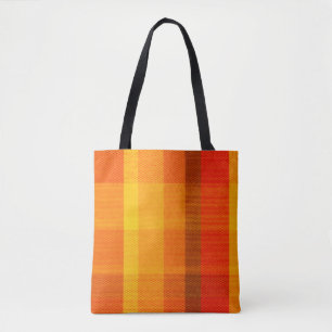 nahe Textur mit kariertem Tuch Tasche
