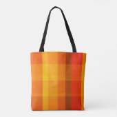 nahe Textur mit kariertem Tuch  Tasche (Rückseite)
