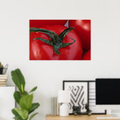 Nahe Tomatenzucht Poster (Heimbüro)