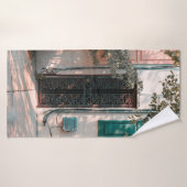 NAHE TÜR FÜR DIE SICHERHEIT DER EISEN BADEHANDTUCH (Badehandtuch)