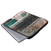 NAHE TÜR FÜR DIE SICHERHEIT DER EISEN LAPTOPSCHUTZHÜLLE (Vorne Knopf)