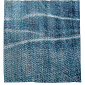 nahe Verbindung von Denimtuch Duschvorhang (Vorderseite)