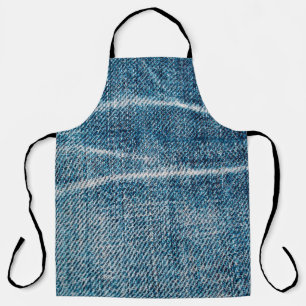 nahe Verbindung von Denimtuch Schürze