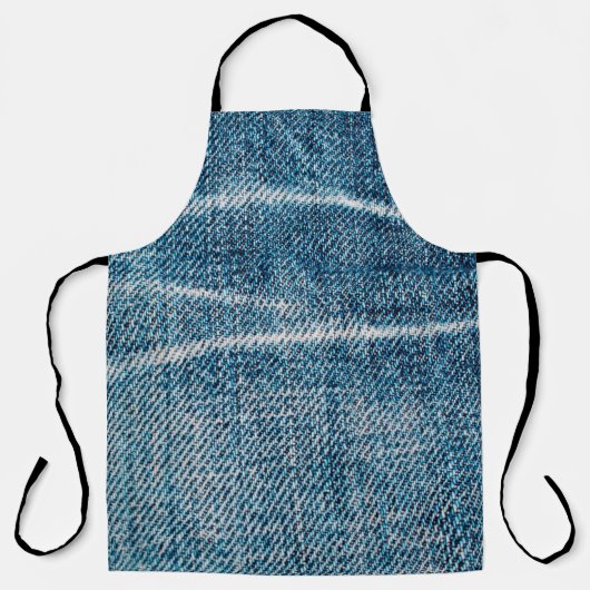 nahe Verbindung von Denimtuch Schürze (Vorderseite)