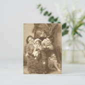 Nahe Viertel Postkarte (Stehend Vorderseite)