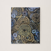 Nahe vietnamesische Münzen Puzzle (Vertikal)