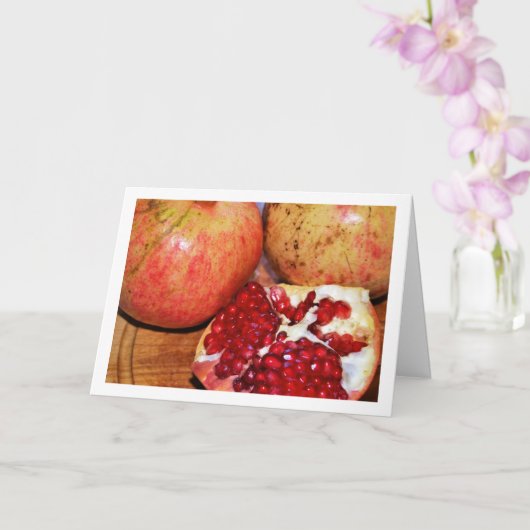 Nahe von Granatobst Karte (Orchidee)