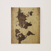 Nahe Weltkarte 3 Puzzle (Vertikal)