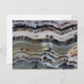 Nahen aus einem Silver Lace Onyx Postkarte (Vorne/Hinten)