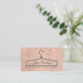 Nähen Botanischer Mädchenbügel Visitenkarte (Stehend Vorderseite)