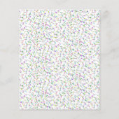 Nähen Buttone Weißer Dressmaker Seamstress Schneid Flyer (Hinten)