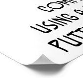 Nähen Cartoon 4112 Poster (Ecke)