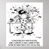 Nähen Cartoon 4112 Poster (Vorne)