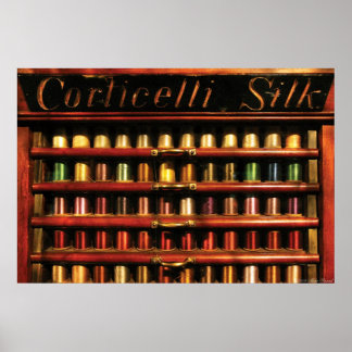 Nähen - Corticelli Silk Poster