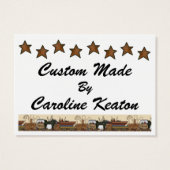 Nähen / Crafter / Seamstresskarte / Tag - SRF (Rückseite)