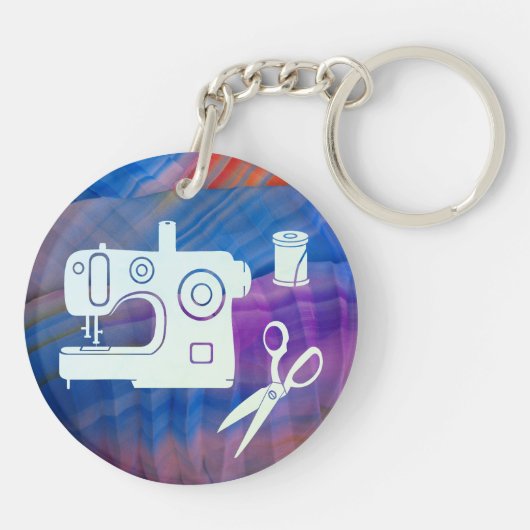 Nähen/Crafting Schlüsselanhänger (Rückseite)