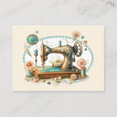 Nähen, Crochet, Quiltieren der Visitenkarte (Vorderseite)