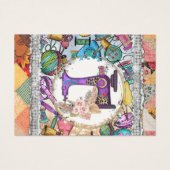 Nähen der Aufhängung von Geschenken (Vorderseite)