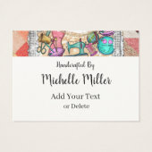 Nähen der Aufhängung von Geschenken (Rückseite)