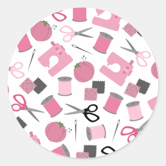 Nähen der Aufkleber für den Umschlag Aufkleber (Vorderseite)