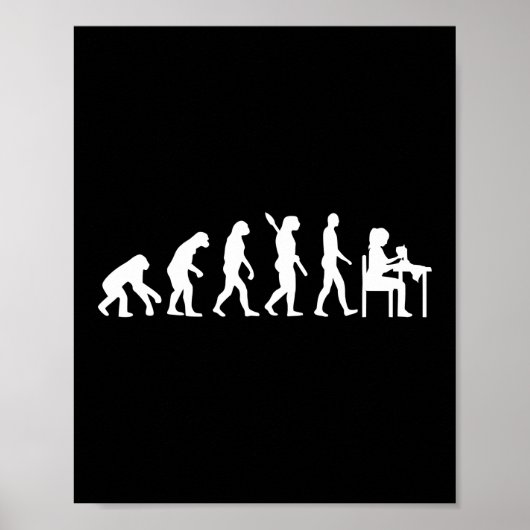 Nähen der Evolution Nähen Quilting Crocheting Poster (Vorne)