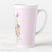 Nähen der Flachblanderimpfung Rosa Milchtasse (Rechts)