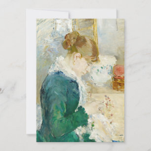 Nähen der Frau   Berthe Morisot