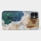 Nähen der Frau, Berthe Morisot Case-Mate iPhone Hülle (Rückseite (Horizontal))