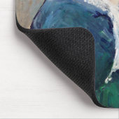 Nähen der Frau, Berthe Morisot Mousepad (Ecke)