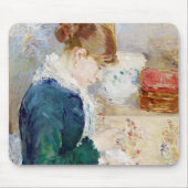 Nähen der Frau, Berthe Morisot Mousepad (Vorne)