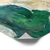 Nähen der Frau | Berthe Morisot Poster (Ecke)