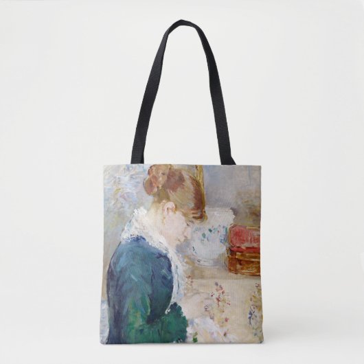 Nähen der Frau, Berthe Morisot Tasche (Vorderseite)