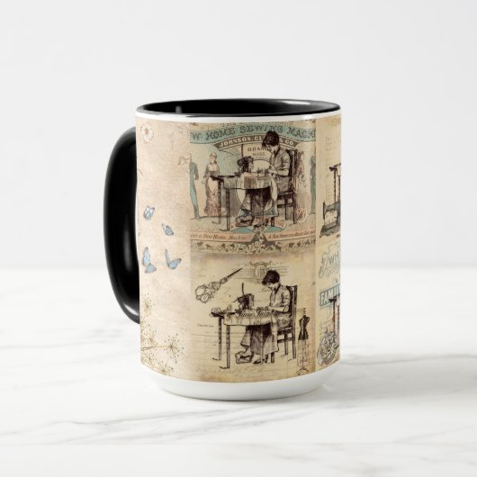 Nähen der Inspiration-Tasse Tasse (Vorderseite Links)