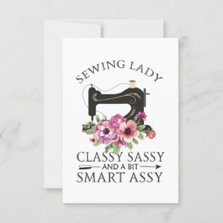 Nähen der Lady-Klasse einfach und ein bisschen cle Einladung