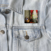 Nähen - der nähende Korb Button (Beispiel)