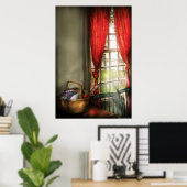 Nähen - Der Nähkorb Poster (Heimbüro)