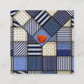 Nähen der nahtlosen Business Card Telefonnummerkarte (Vorderseite)