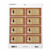 Nähen des Weihnachtsgeschenks (Vorne)